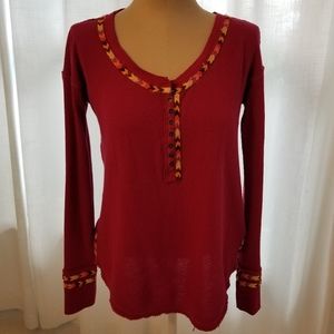 Free People Thermal Shirt